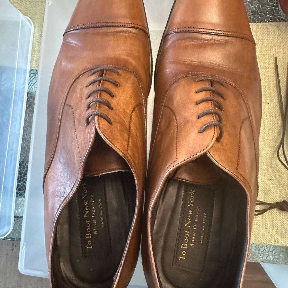 To Boot New York Aidan Cap
Toe Oxfords Size 12